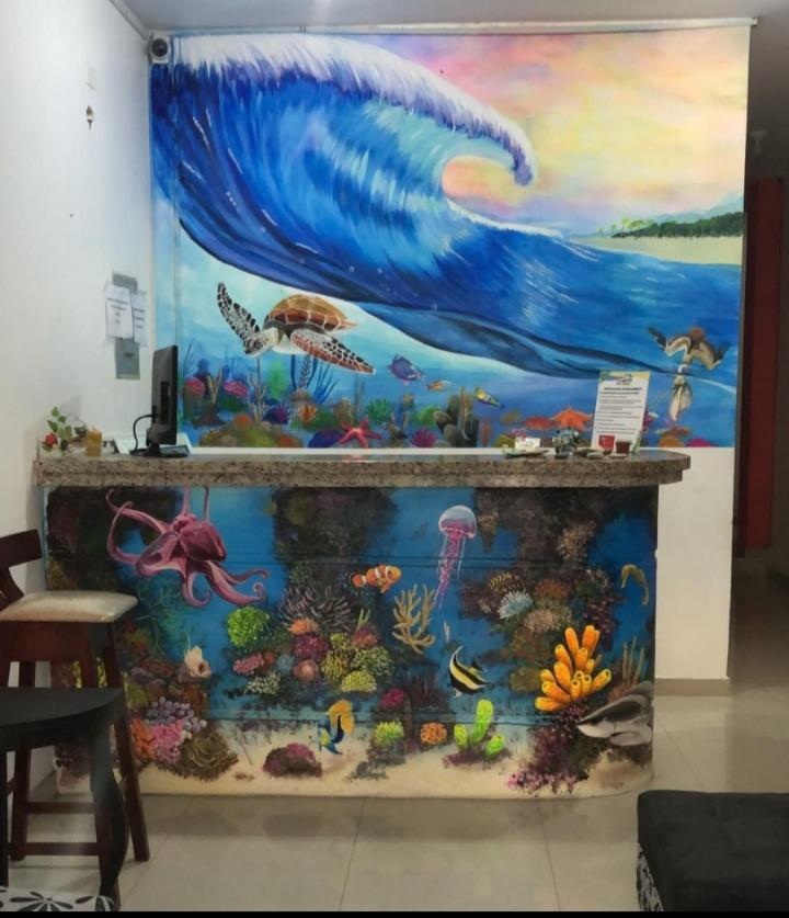 Hostal Playa Imperial 曼塔 外观 照片